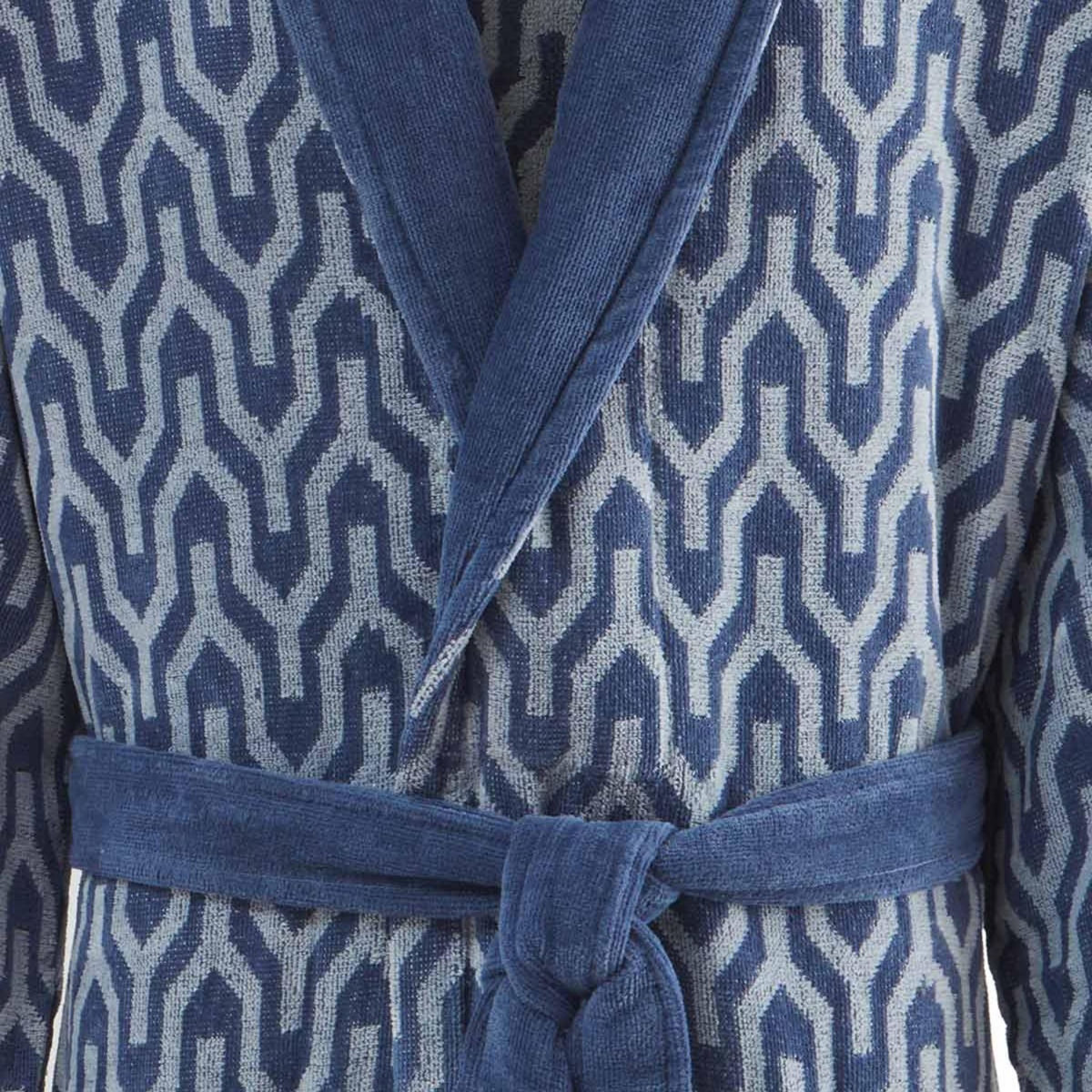 Sensei Maison Peignoir col châle velours LOKKEN