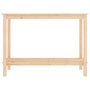 Voir la diapositive 3 : VIDAXL Table console 110x40x80 cm Bois massif de pin