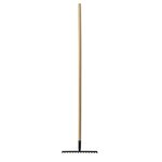 Pro garden Râteau 14 dents acier-bois 143cm