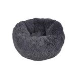 LOVE STORY Coussin doux et rond Snow pour chien et chat. Coloris disponibles : Blanc, Gris