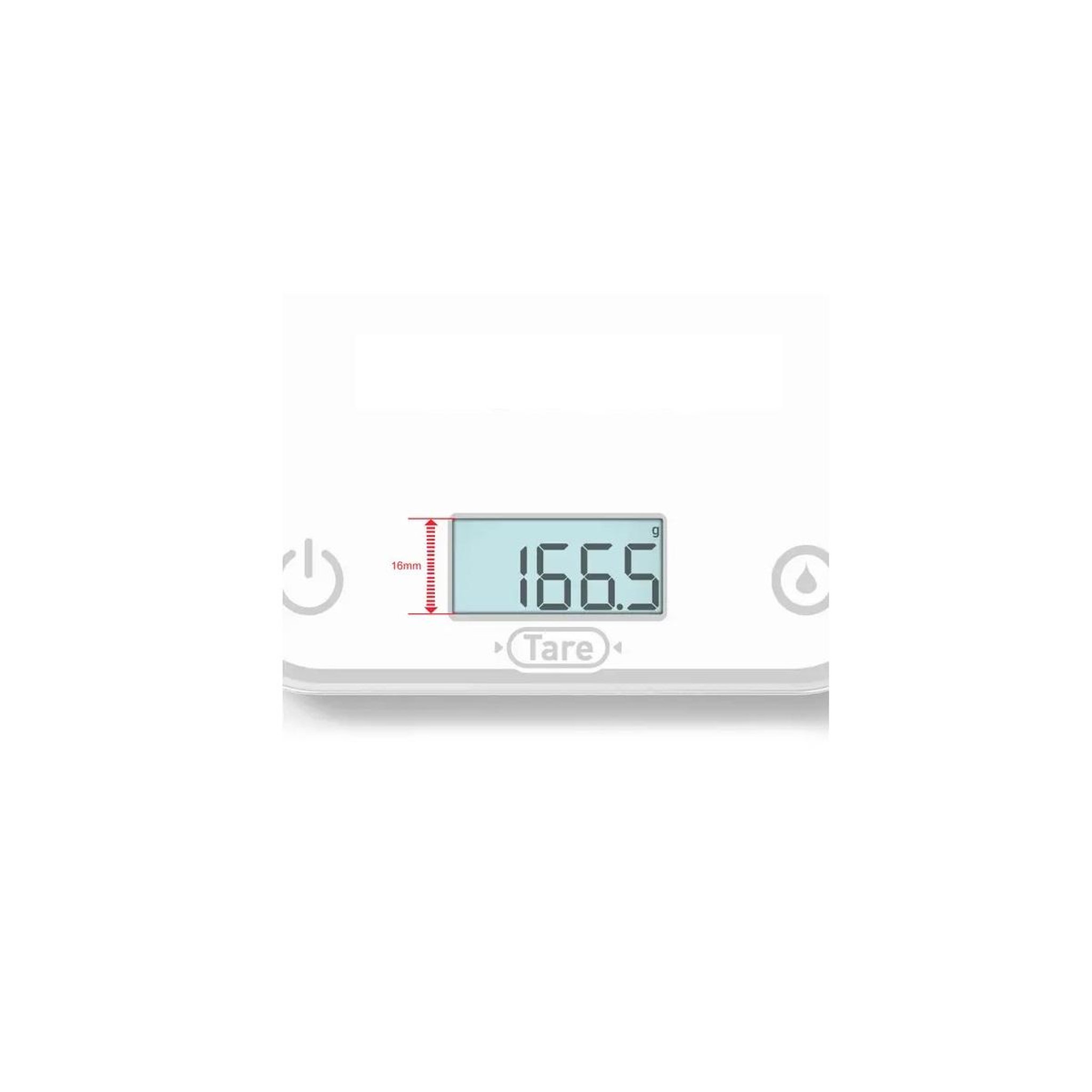 Voir la diapositive 3 : TEFAL Balance de cuisine électronique 5 kg blanc - bc50u0v0