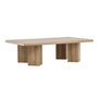 Voir la diapositive 1 : Paris Prix Table Basse Design  Lillehammer   140cm Naturel