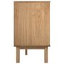 Voir la diapositive 5 : VIDAXL Commode OTTA 111x43x73,5 cm bois de pin massif