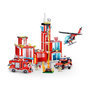 Voir la diapositive 6 : ZURU Set de Construction - ZURU - Fire Station Large (976 pieces) - Crée une caserne de pompiers avec véhicules et accessoires