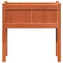 Voir la diapositive 5 : VIDAXL Jardinieres et pieds cire marron 70x31x70 cm bois de pin massif