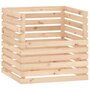Voir la diapositive 2 : VIDAXL Composteur 80x80x78 cm Bois massif de pin