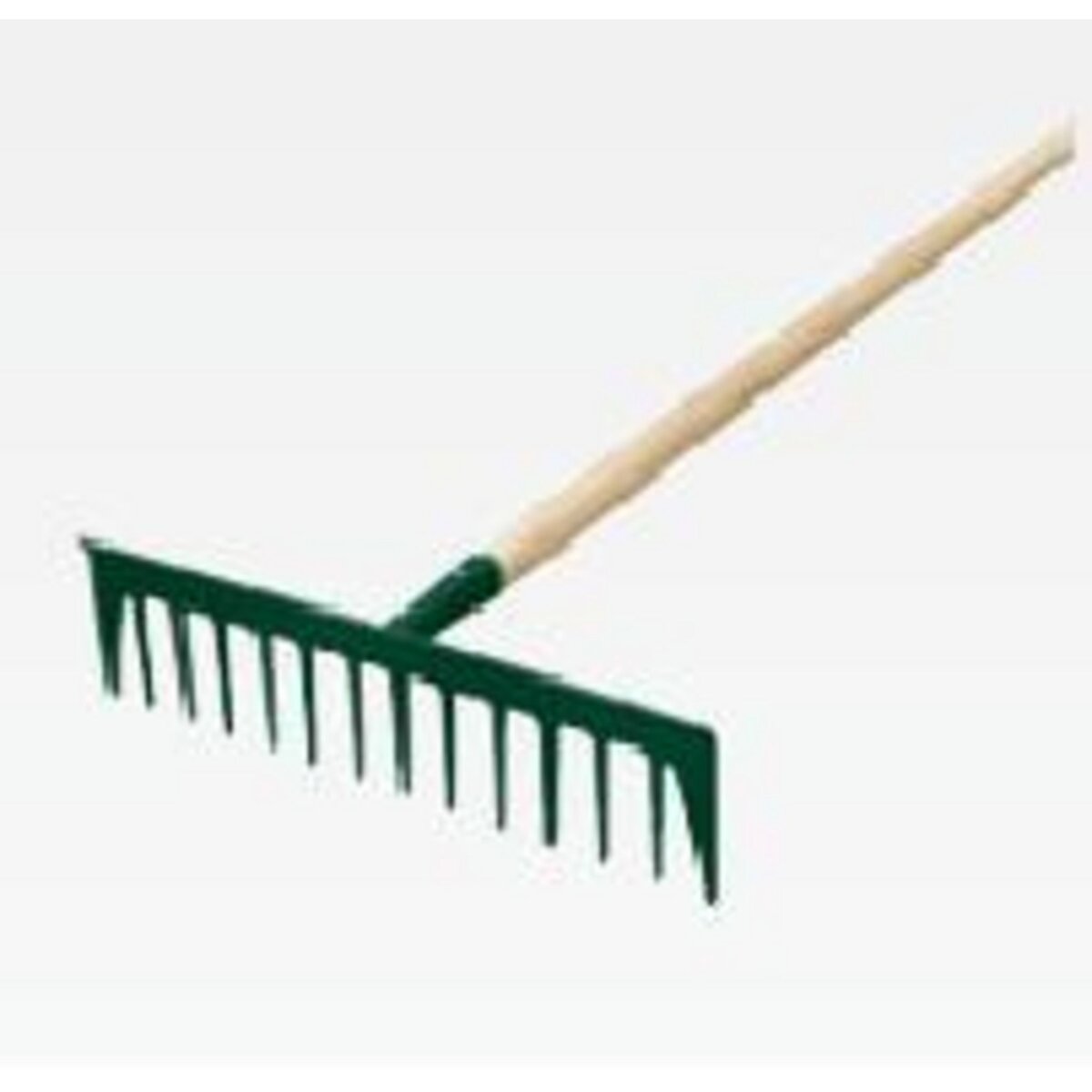 Leborgne Râteau Batipro 14 dents droites douille ronde sans manche