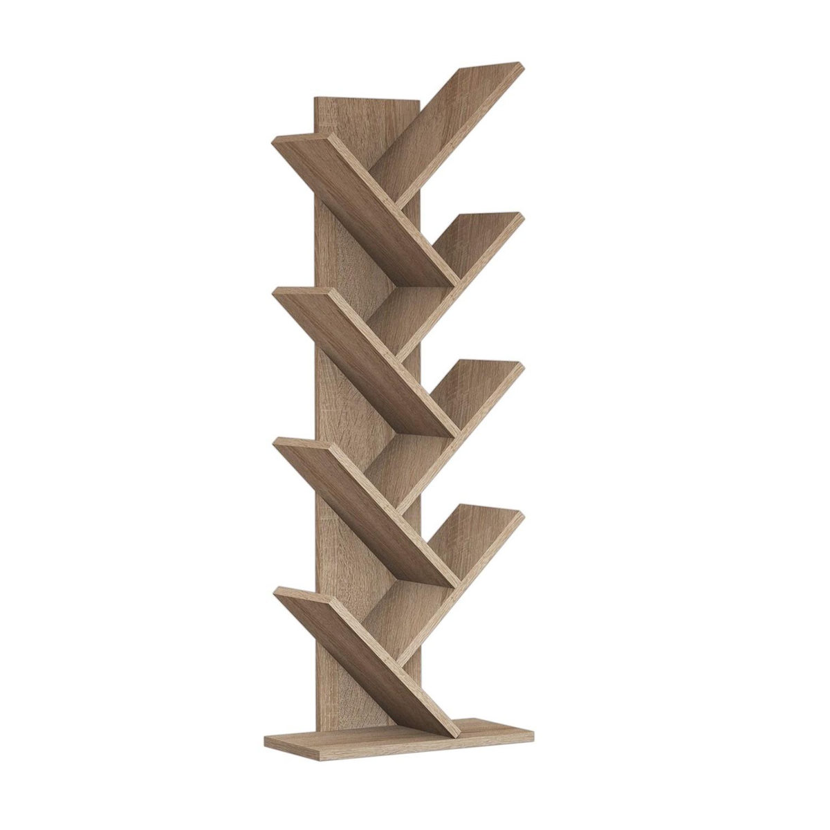 Habitat et Jardin Bibliothèque en bois  Hitit  - 46 x 22 x 128 cm - Marron