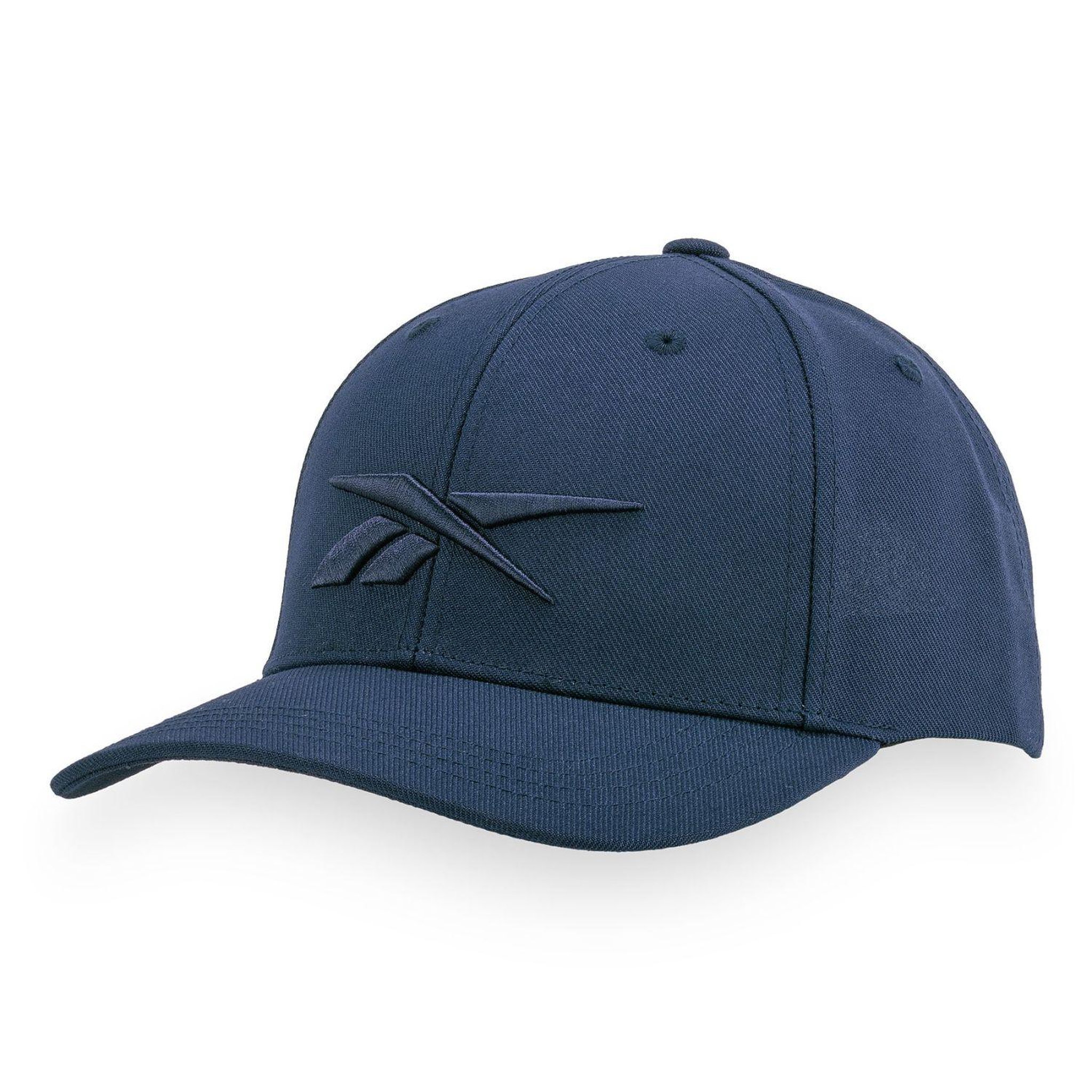 Reebok Casquette baseball en polyester avec broderie Vector Cap. Coloris disponibles : Bleu