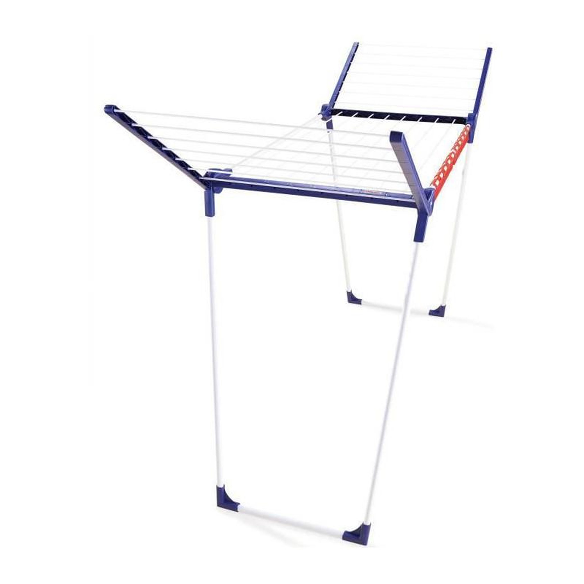 Voir la diapositive 2 : Leifheit LEIFHEIT 81620 Sechoir sur pied Pegasus 160 Solid Slim,  sechoir a linge 16 metres, pliable pour exterieur + interieur