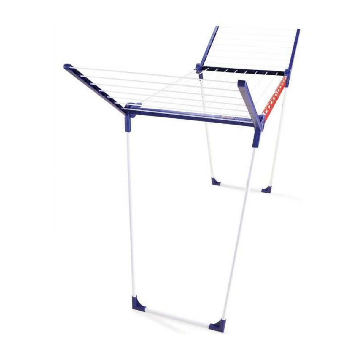 Leifheit LEIFHEIT 81620 Sechoir sur pied Pegasus 160 Solid Slim,  sechoir a linge 16 metres, pliable pour exterieur + interieur