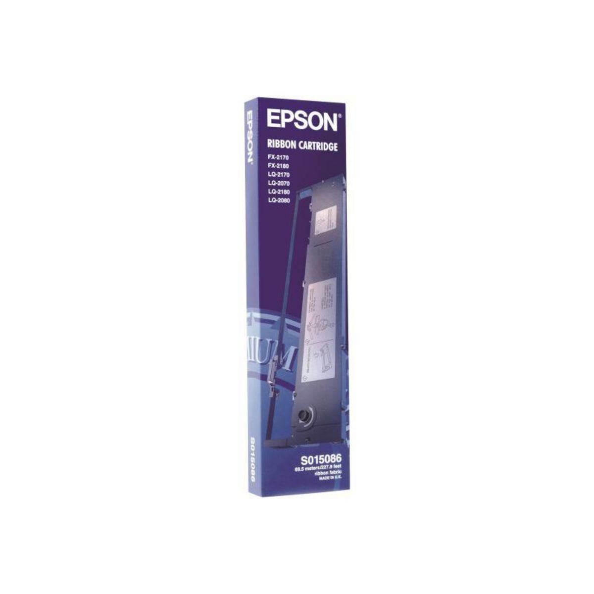Epson Epson Ribbon Black Schwarz (C13S015086)