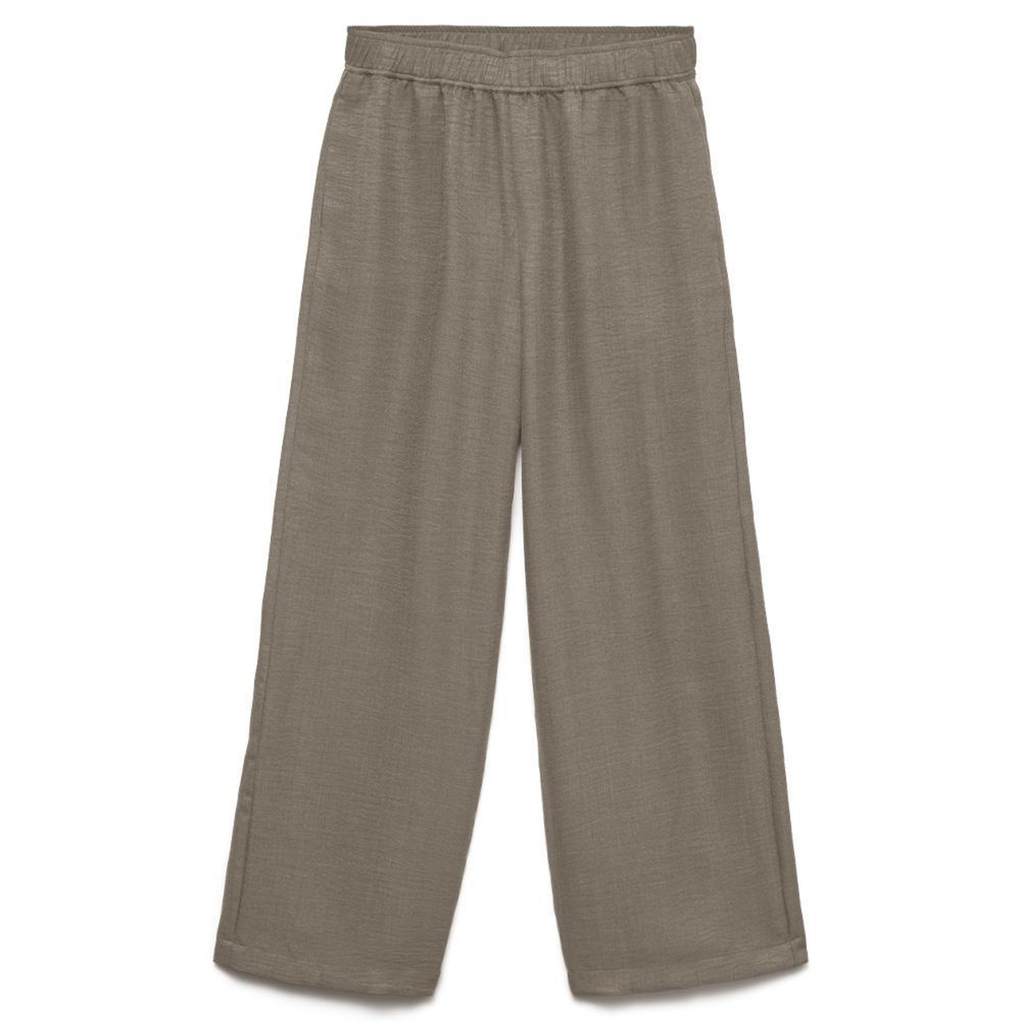 Vero Moda Pantalon fluide taupe vero moda melaney