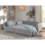 Voir la diapositive 3 : LISA DESIGN Rune - canapé d'angle - avec pouf d'appoint - 4 places - style scandinave - gauche