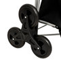 Voir la diapositive 3 : FIVE Chariot de Marché Pliable  Tout Terrain  46L Noir