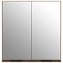Voir la diapositive 6 : VIDAXL Armoire à miroir de salle de bain Chêne marron 64x20x67 cm