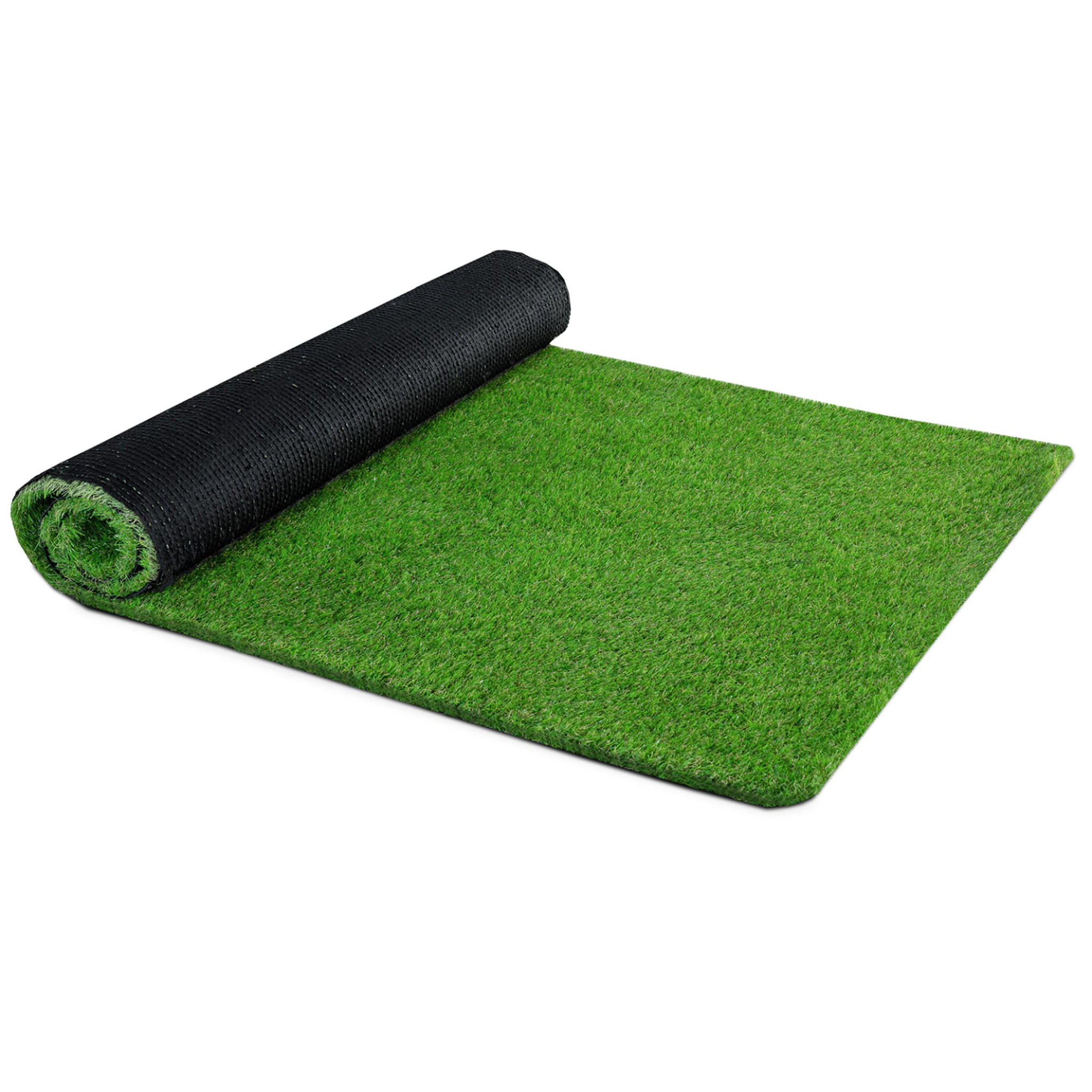 ID MARKET Gazon synthétique artificiel 1x10 M 30 mm d'épaisseur pour jardin et balcon