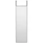 VIDAXL Miroir de porte Noir 30x100 cm Verre et aluminium