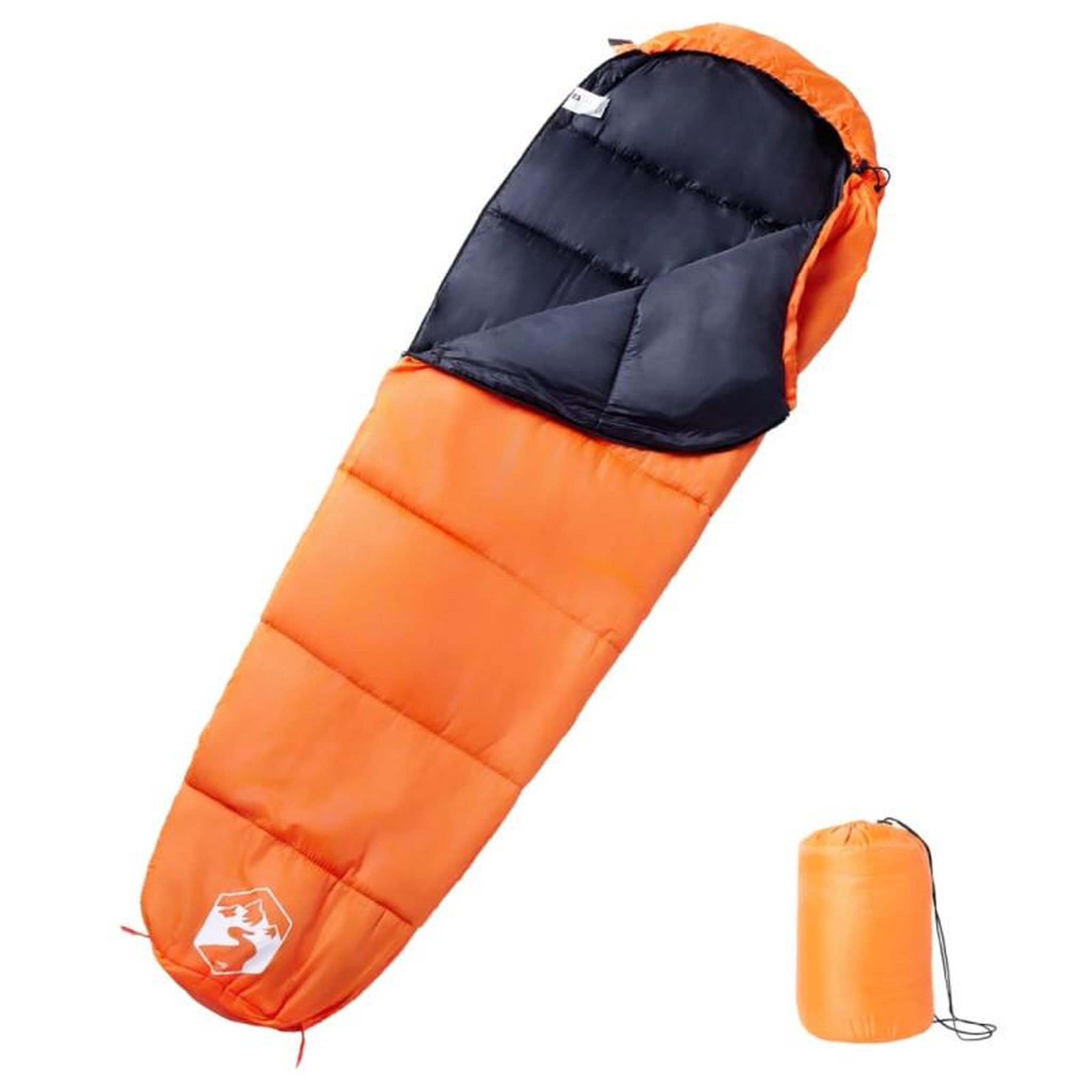 Voir la diapositive 1 : VIDAXL Sac de couchage momie pour adultes camping 3 saisons