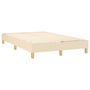 Voir la diapositive 4 : VIDAXL Cadre de lit sans matelas creme 120x200 cm tissu