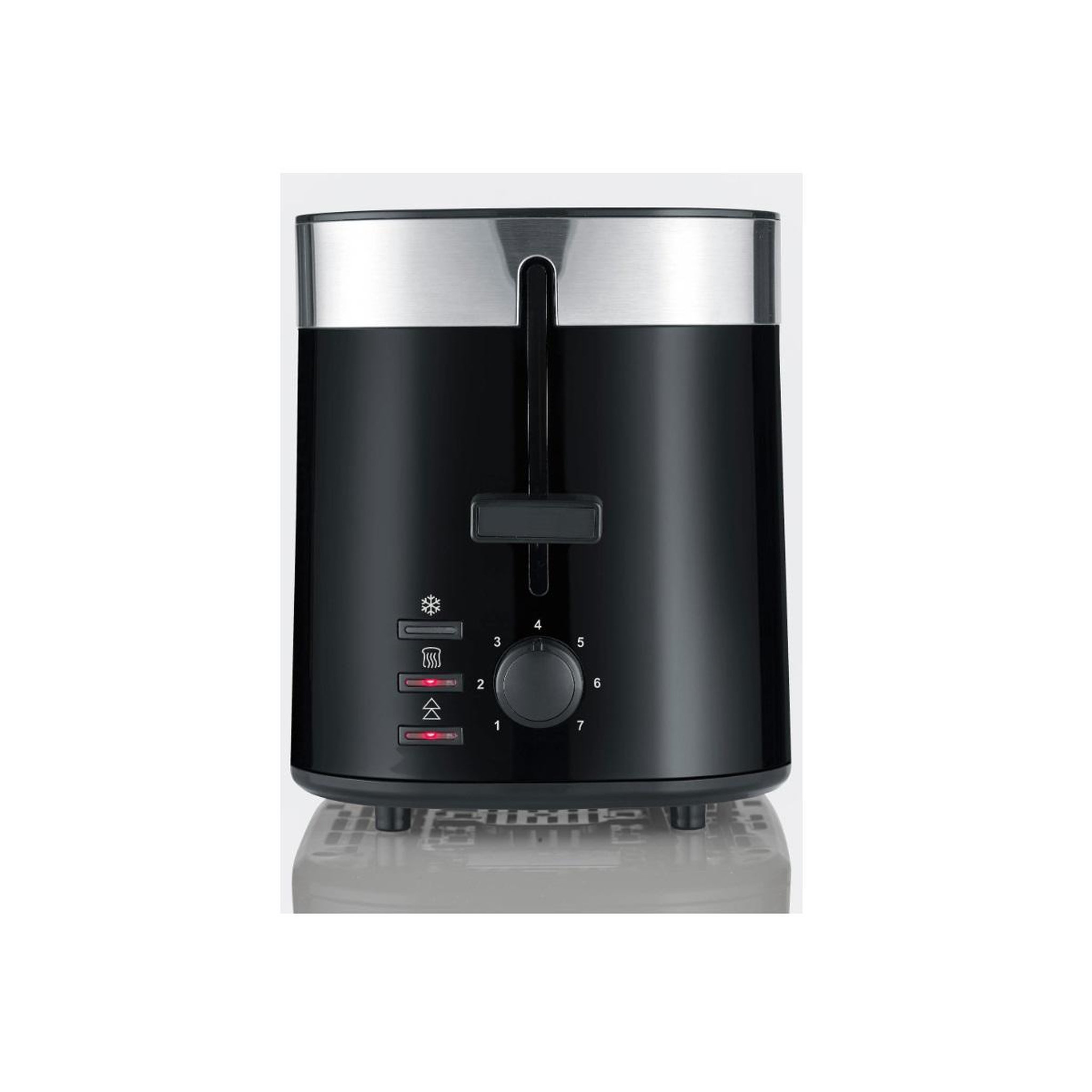 Voir la diapositive 4 : SEVERIN Grille-pains 2 fentes 800w noir - AT9264