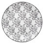 Voir la diapositive 2 : SECRET DE GOURMET Service de Table 18 Pièces  Eva  27cm Blanc & Noir