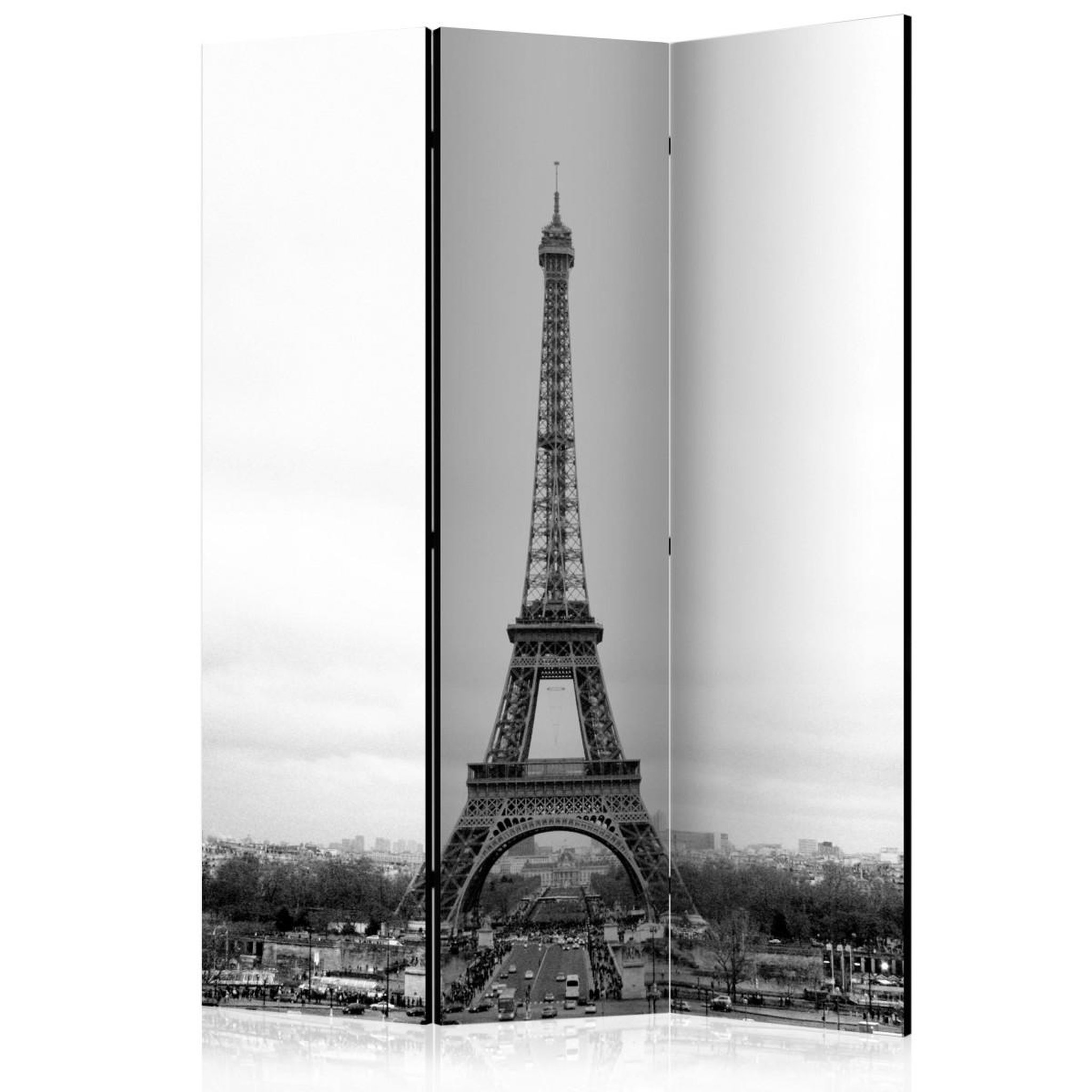 Paris Prix Paravent 3 volets  paris : black & white photography  135x172cm