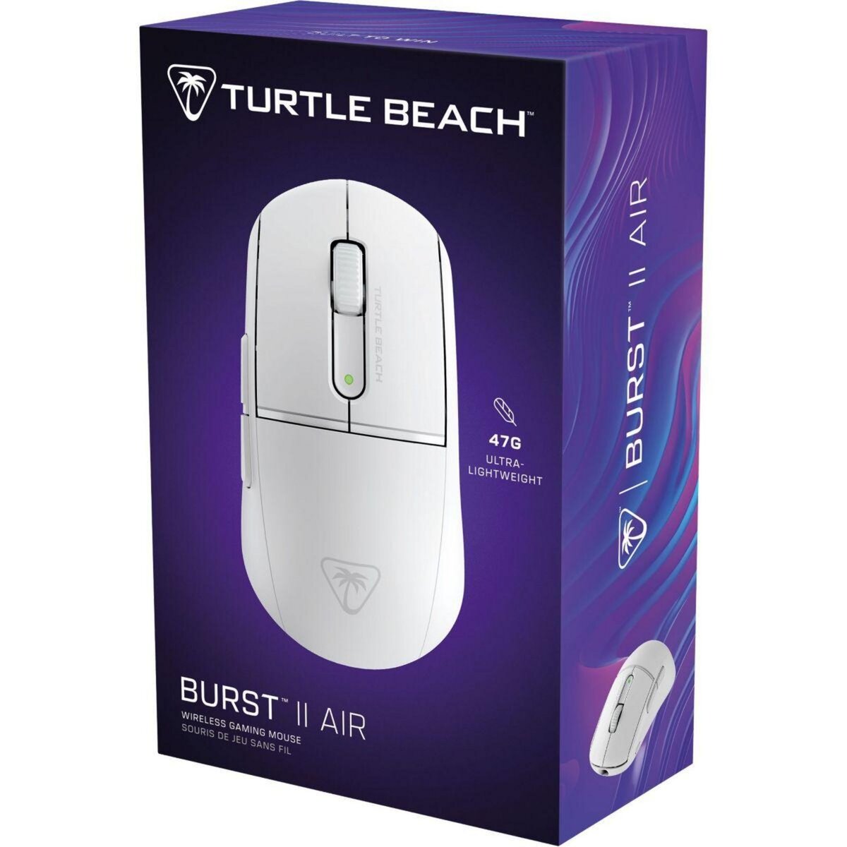 Turtle Beach Souris Gamer Sans Fil Burst II Air Blanche