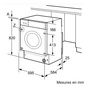 Voir la diapositive 5 : Siemens Lave-linge séchant intégrable 7/4kg 1400 tours/min - WK14D543FR