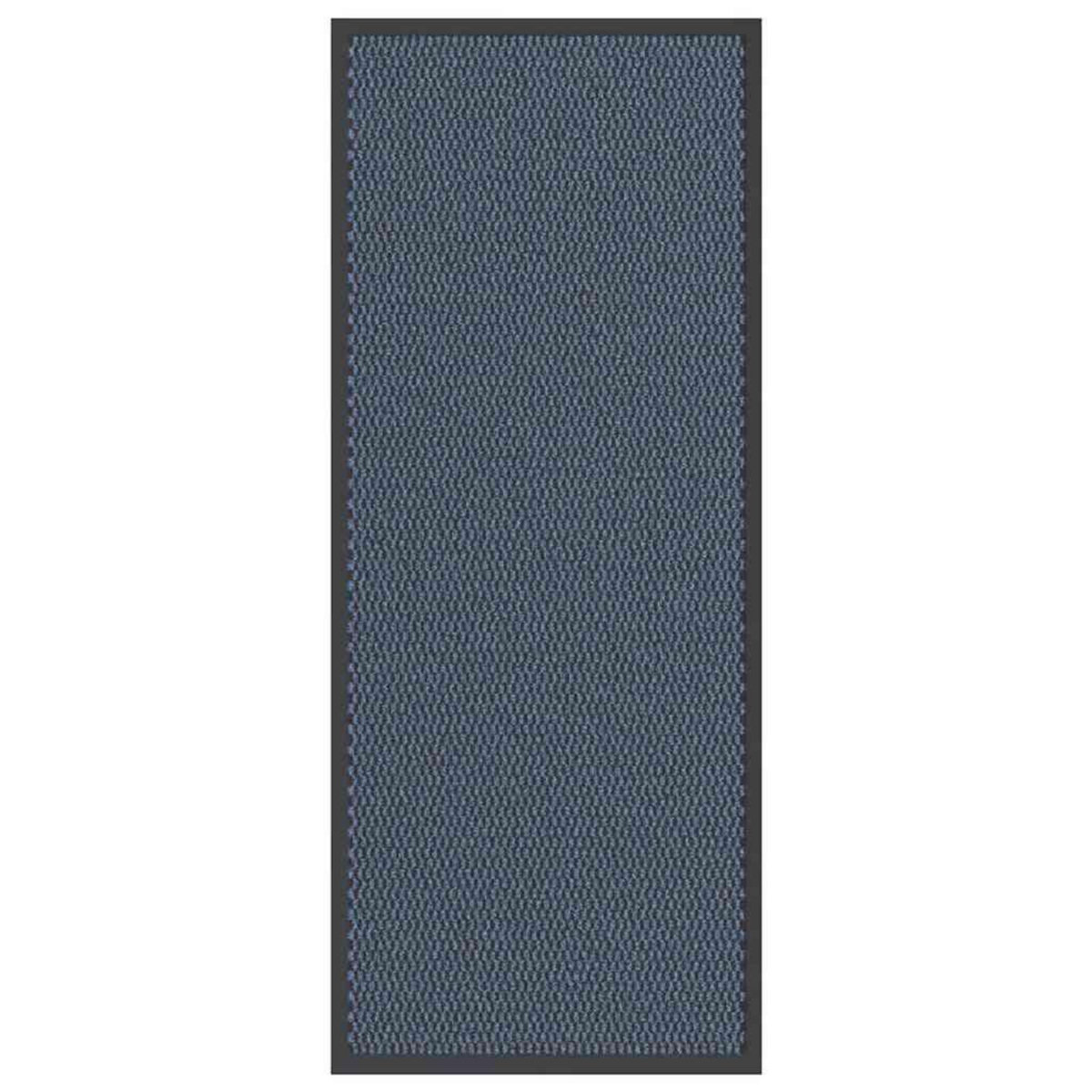 VIDAXL Paillasson bleu 60x150 cm