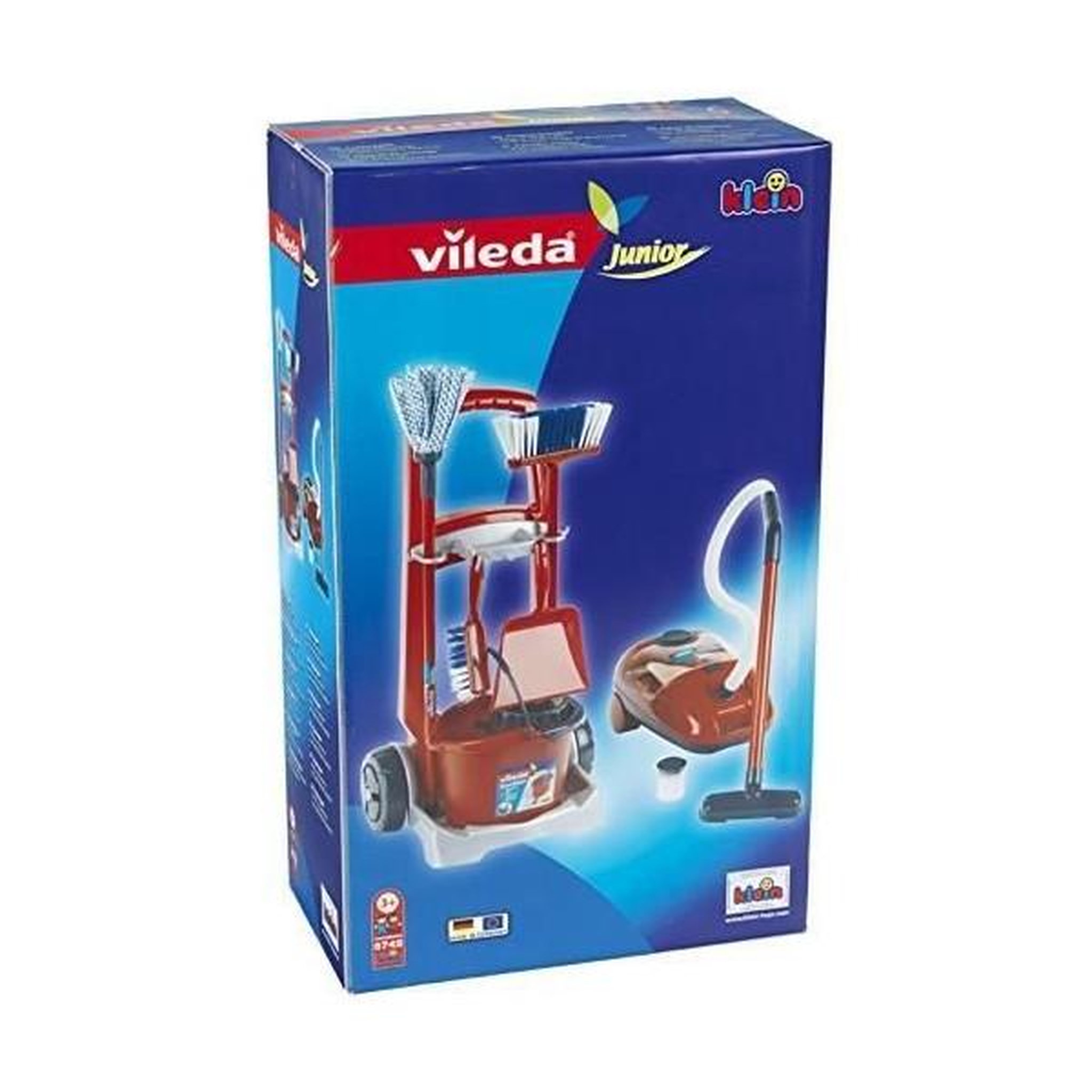 Voir la diapositive 2 : Klein KLEIN - Chariot de ménage Vileda avec aspirateur électronique