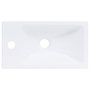Voir la diapositive 4 : VIDAXL Lavabo 400x220x90 mm SMC Blanc