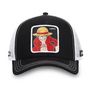 Voir la diapositive 2 : CAPSLAB Casquette homme trucker One Piece Luffy Capslab