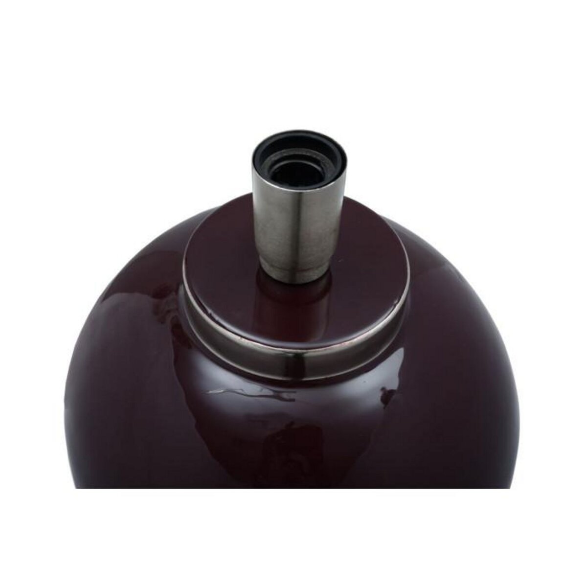 Paris Prix Lampe à Poser Design  Arto  38cm Violet & Argent