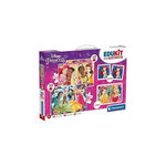 CLEMENTONI Coffret éducatif Edukit Disney Princesses 4 en 1 – 2 puzzles, 1 mémo, 1 jeu de 6 cubes – Puzzle et jeu enfant – Clementoni