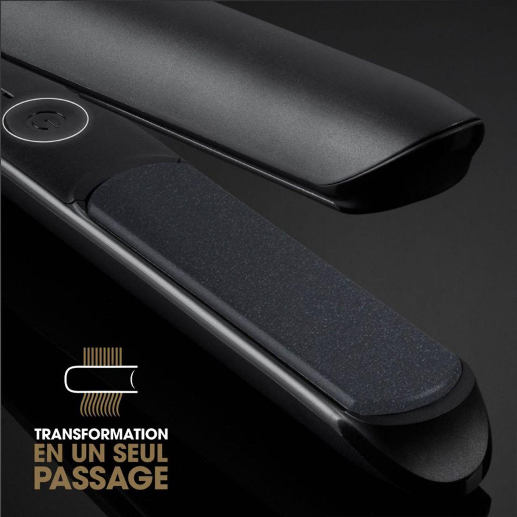 Voir la diapositive 5 : Ghd Lisseur chronos noir : lisseur haute technologie pour un coiffage 3x plus rapide et fini haute définition