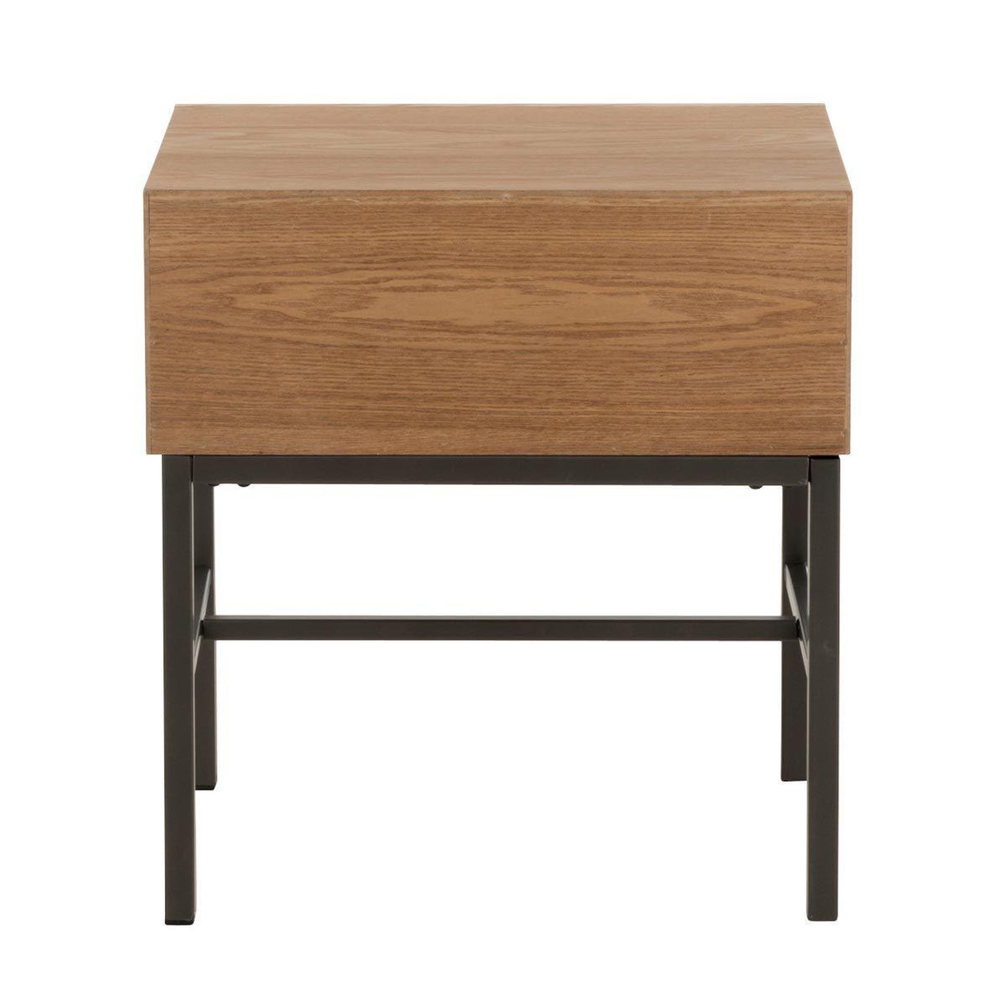 Voir la diapositive 4 : Paris Prix Table de Chevet en Bois  Guiseppe  51cm Naturel