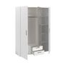 Voir la diapositive 7 : Armoire 3 portes 1 miroir 2 tiroirs SANDRINE