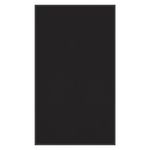VIDAXL Paillasson noir 115x200 cm