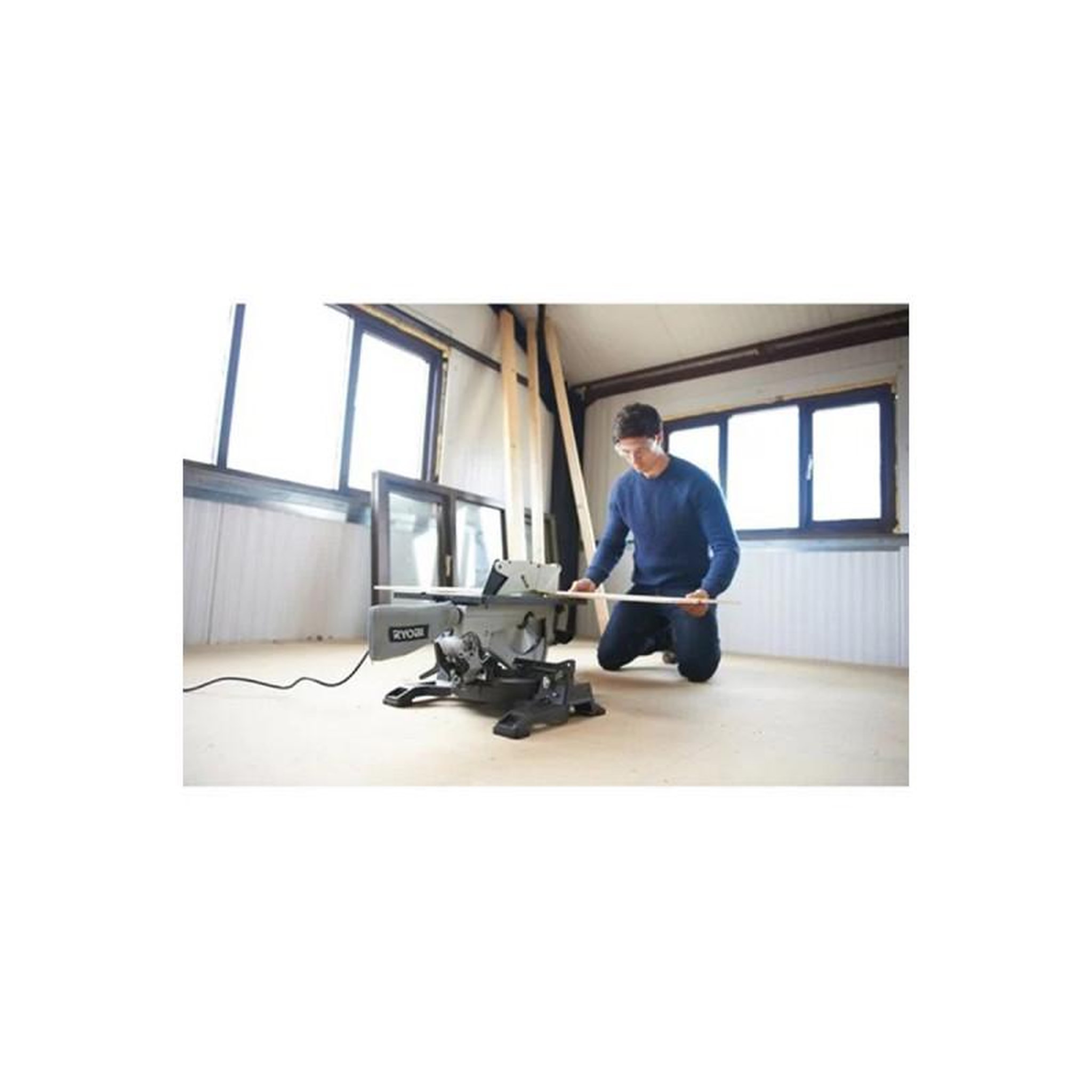 Voir la diapositive 4 : Ryobi Scie combinée table et onglet électrique RYOBI 1800W 254mm RTMS1800-G
