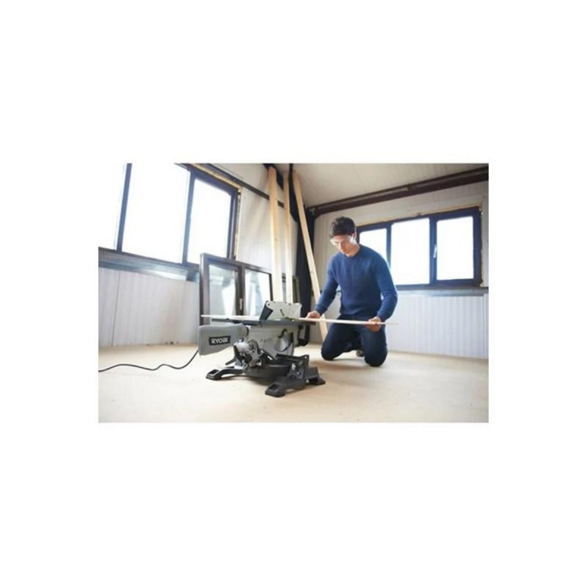 Ryobi Scie combinée table et onglet électrique RYOBI 1800W 254mm RTMS1800-G