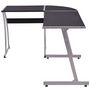 Voir la diapositive 2 : VIDAXL Bureau d'angle en forme de L Noir
