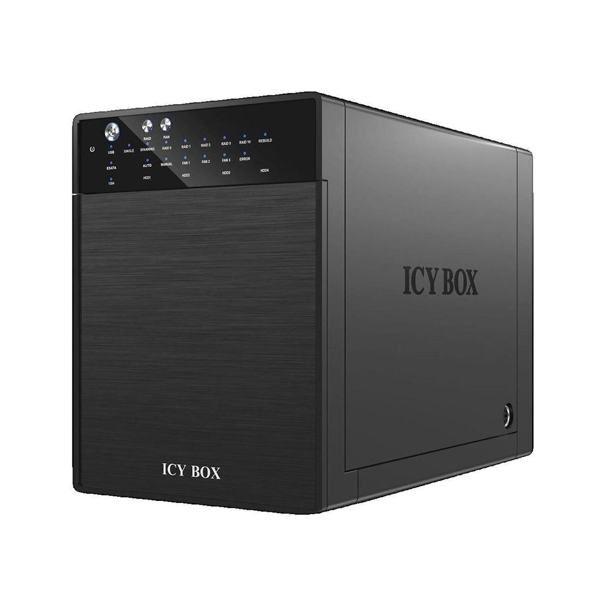 Icy Box Boîtier externe RAID ICY BOX IB-RD3640SU3 4 baies SATA 3,5  USB 3.0 et eSATA