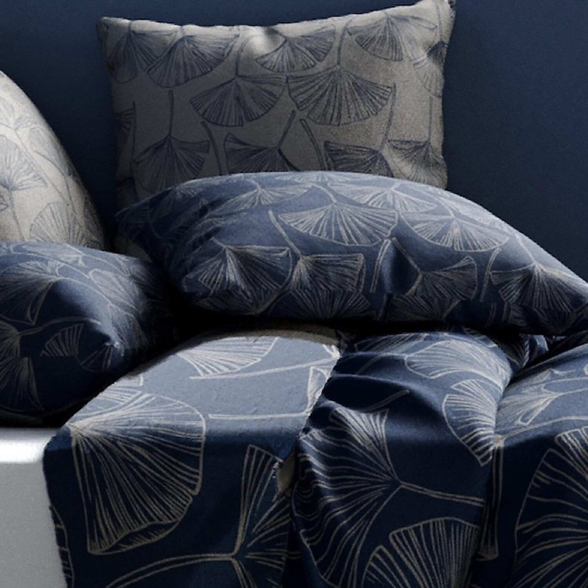 Voir la diapositive 2 : ATELIER DU COTON Parure housse de couette 100% coton 57fils edo