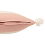 Voir la diapositive 2 : Paris Prix Coussin Déco  Mik  50x50cm Blanc & Rose