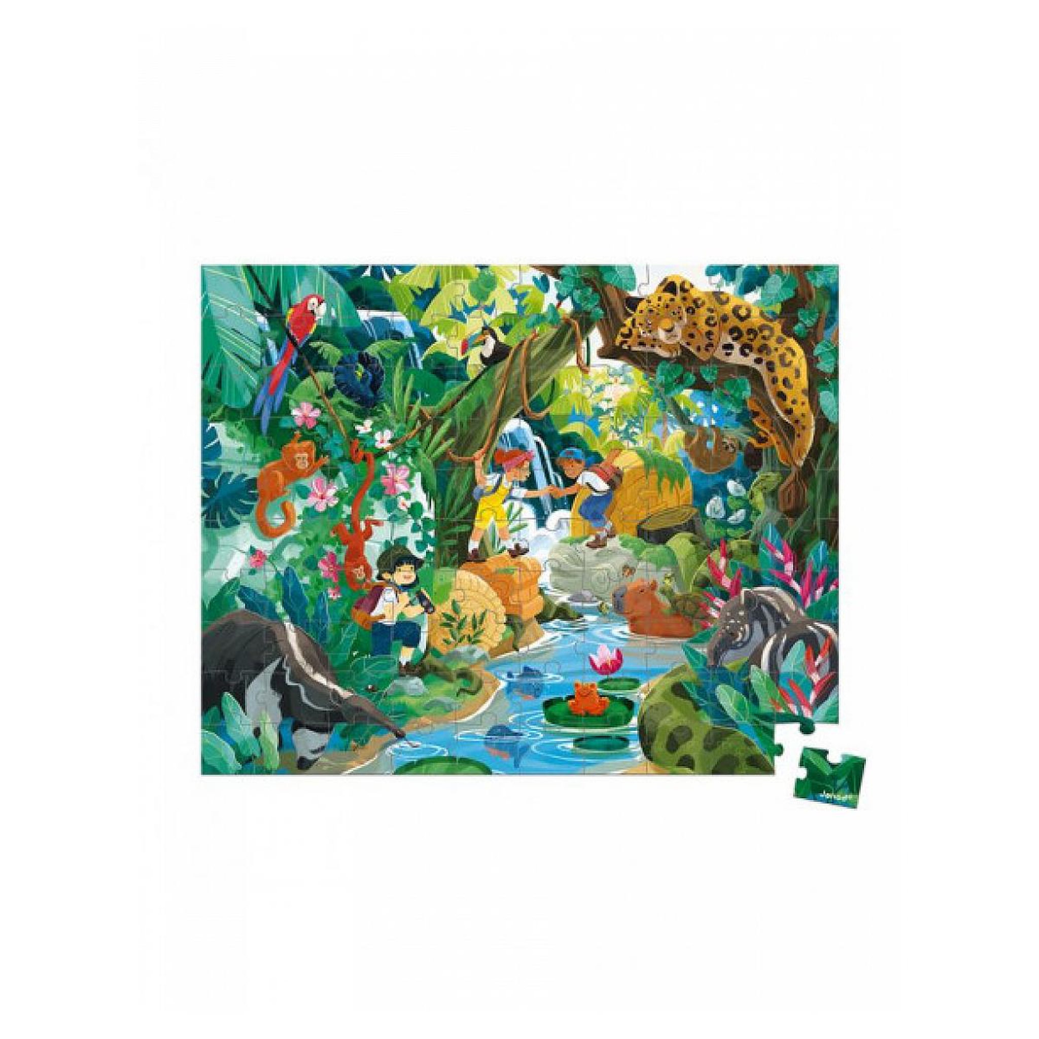 Juratoys-Janod Puzzle aventure incas - 100 pieces