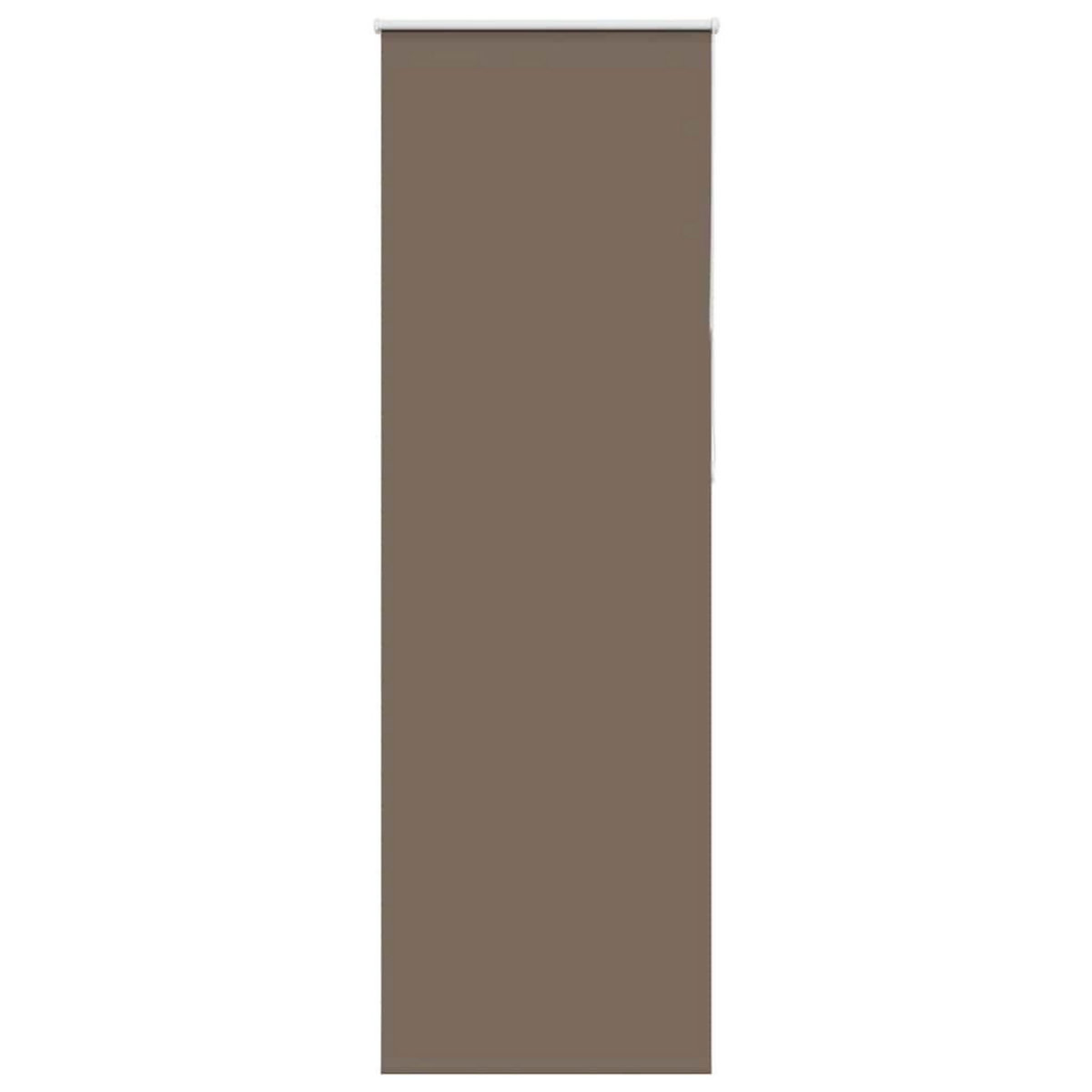 VIDAXL Store enrouleur occultant cafe 70x230cm largeur du tissu 65,7cm