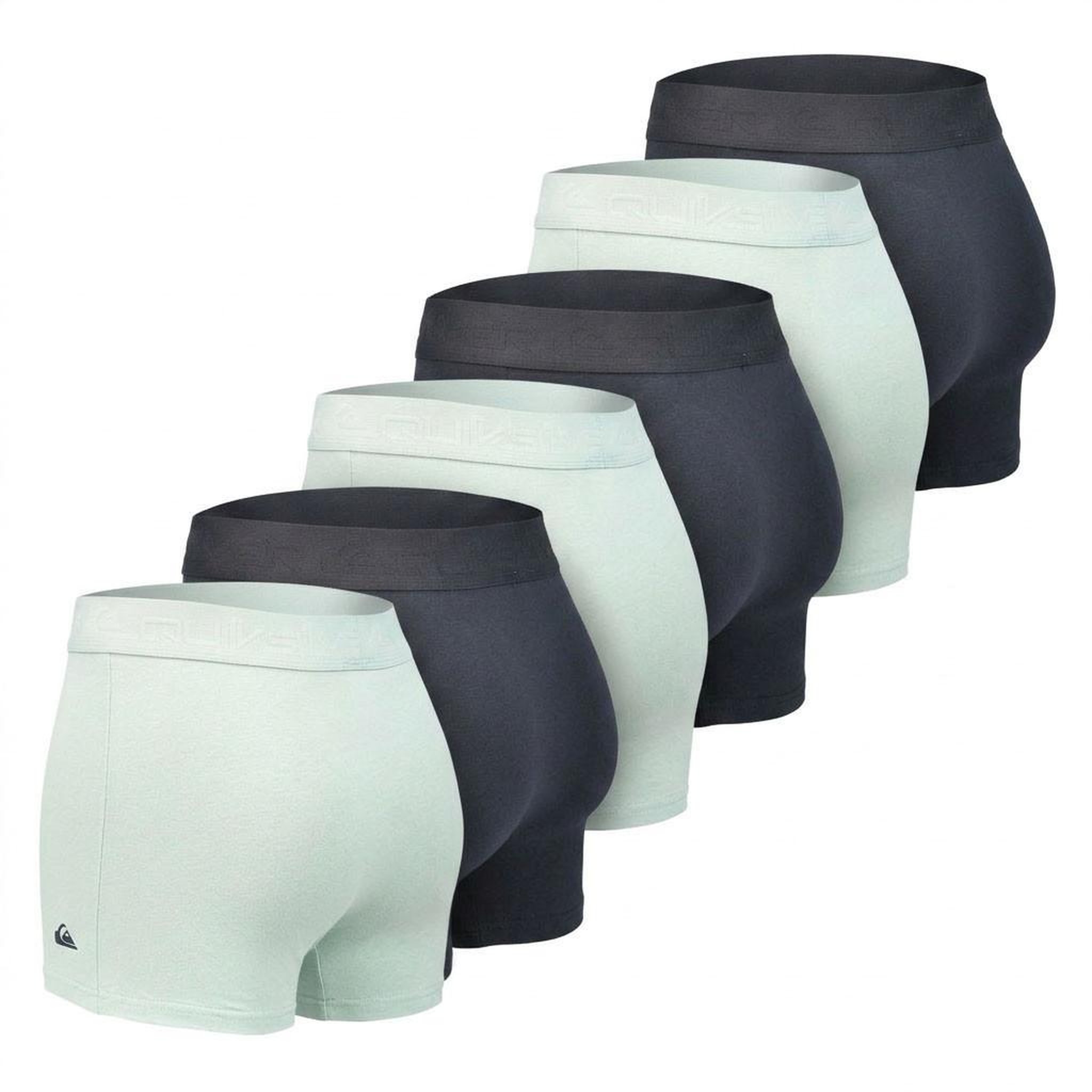 Voir la diapositive 5 : QUIKSILVER Quiksilver Pack de 6 Boxers Homme Coton Stretch Logo