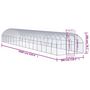 Voir la diapositive 6 : VIDAXL Poulailler d'exterieur 3x16x2 m Acier galvanise