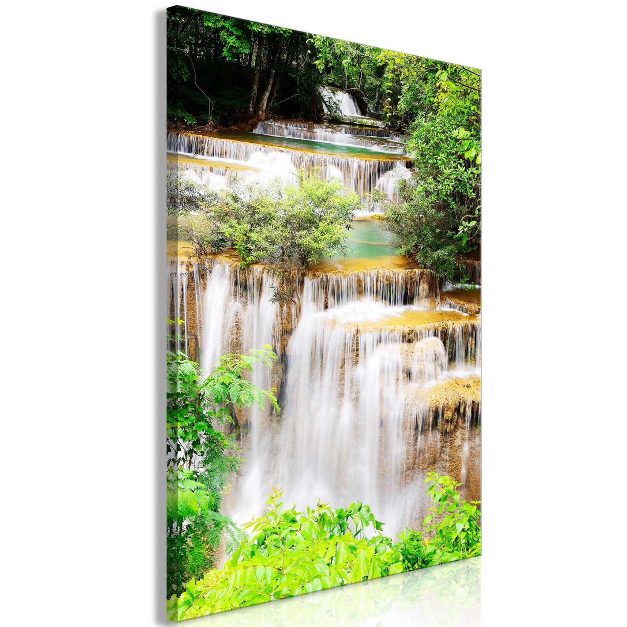 Paris Prix Tableau imprimé  paradise waterfall. Coloris disponibles : Multicolore